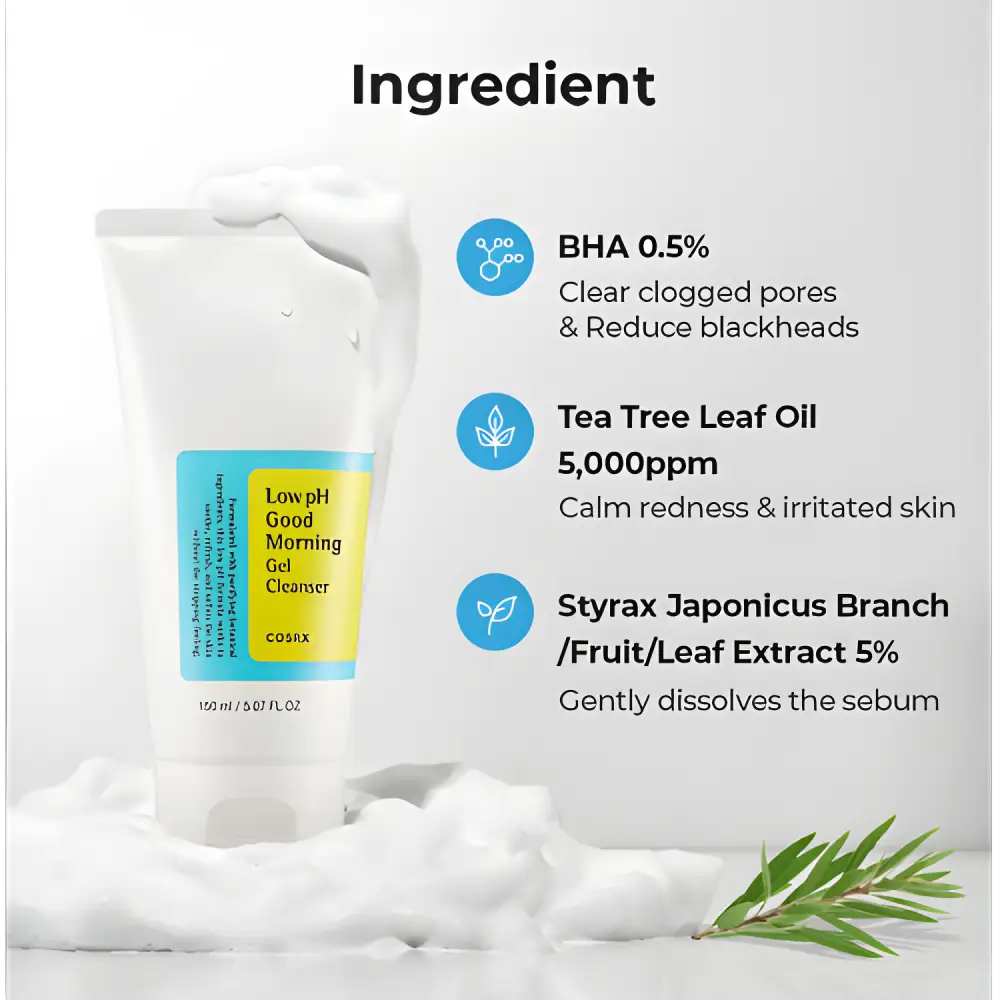 Cosrx Low Ph Good Morning Gel Cleanser - skincare