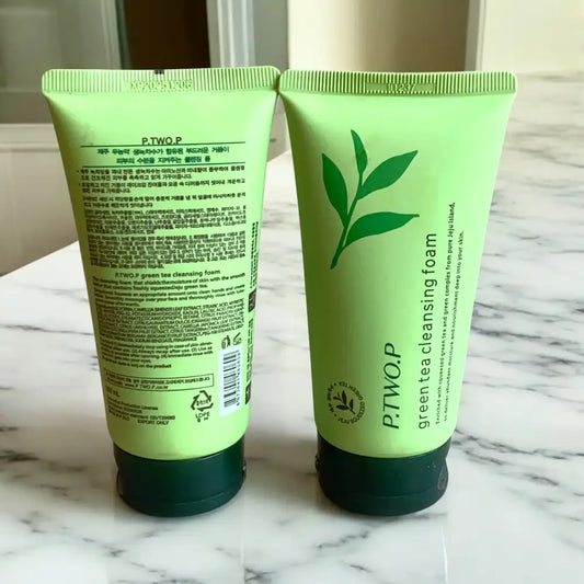 P.TWO.P Green Tea Cleansing Foam