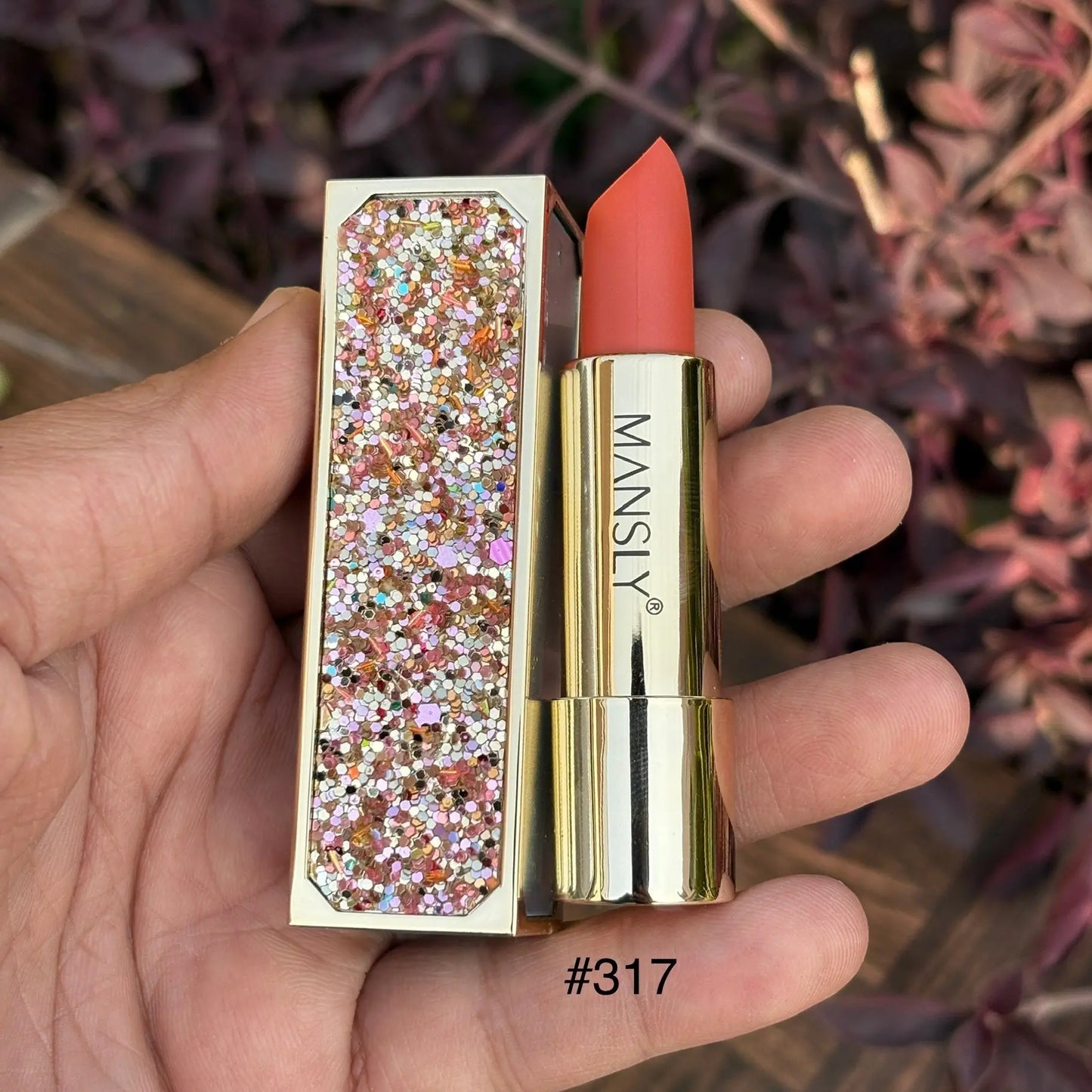 Mansely Matte Lipstics With Mirro