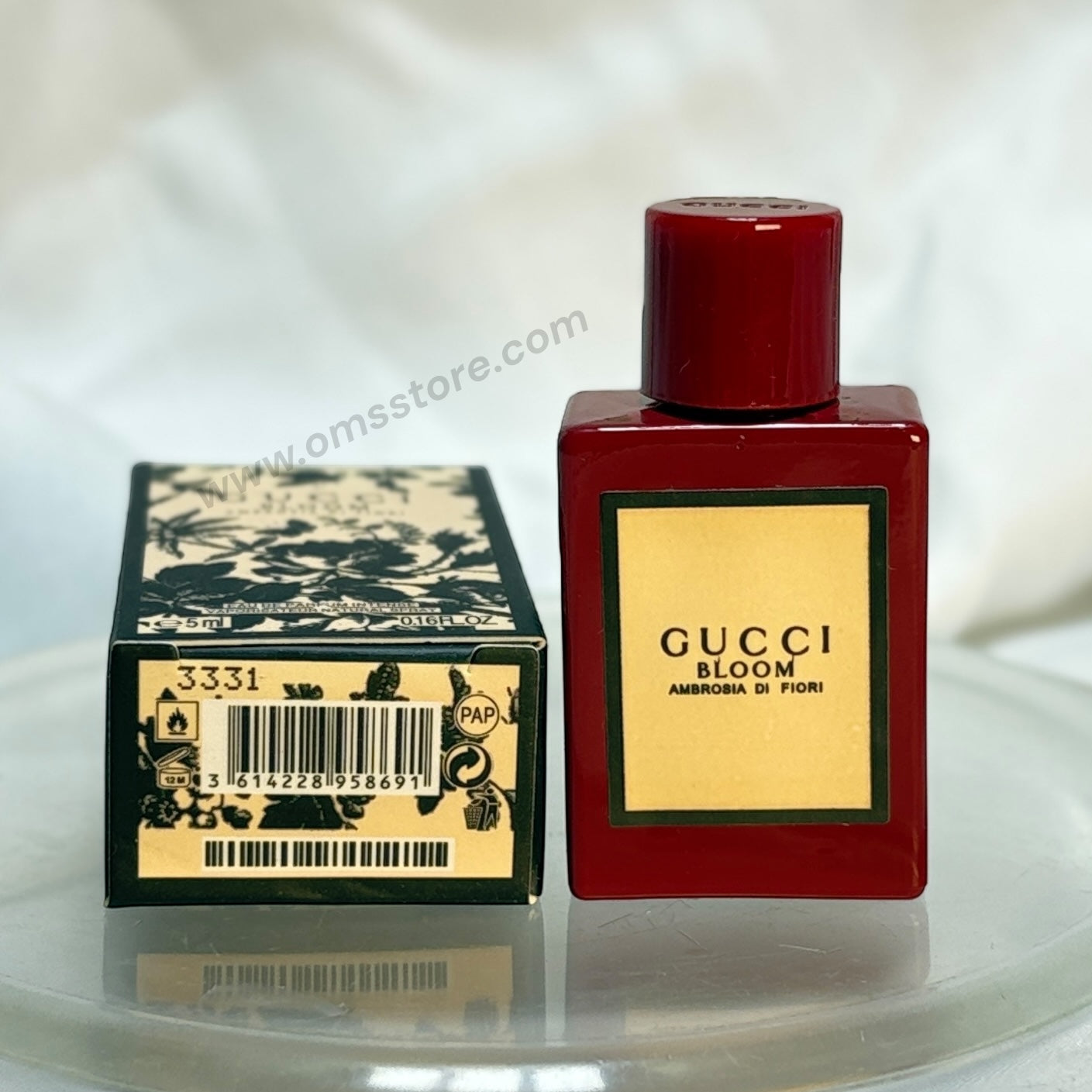 Gucci Bloom Ambrosia DI Flori Mini Travel Perfume EDP Intense 5ml