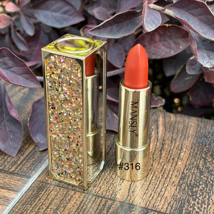 Mansely Matte Lipstics With Mirro