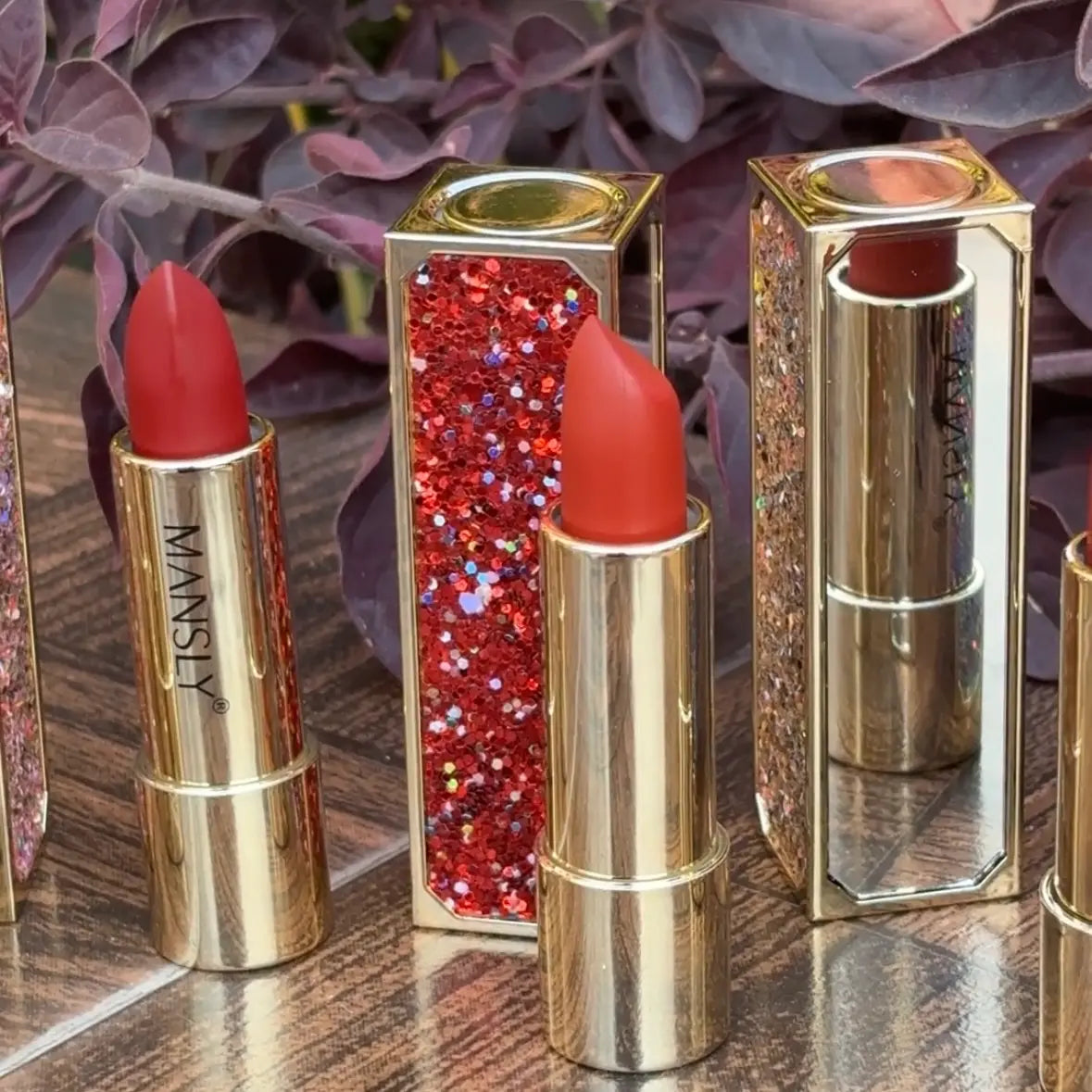 Mansely Matte Lipstics With Mirro