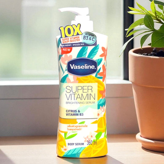 Vaseline Super Vitamin Brightening Serum Citrus &  Vitamin B3 360 ml