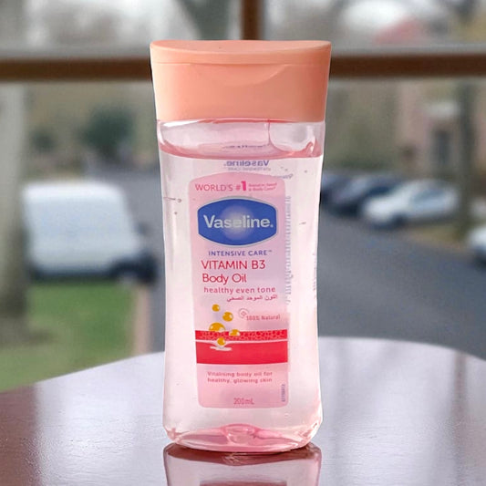 vaseline vitamin B3 body oil 