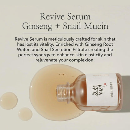 Beauty Of Joseon Ginseng+Snail Musin Serum