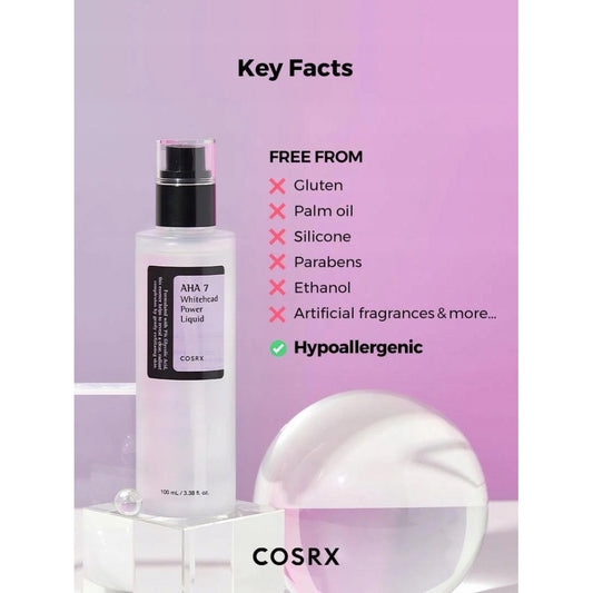 cosrx aha whitehead power liquid