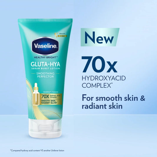 Vaseline GLUTA-HYA Serum Burst Lotion Smoothing Perfector 300 ml