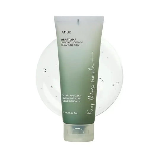 Anua Heartleaf Succunic Moisture Cleansing Form 150ML - skincare