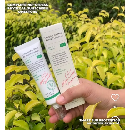 AXIS-Y Complete No-Stress Physical Sunscreen - sunscreen