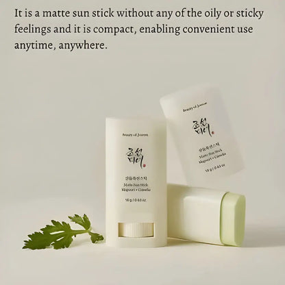 Beauty Of Joseon Matte Sun Stick Mugwort + Camelia - sun stick