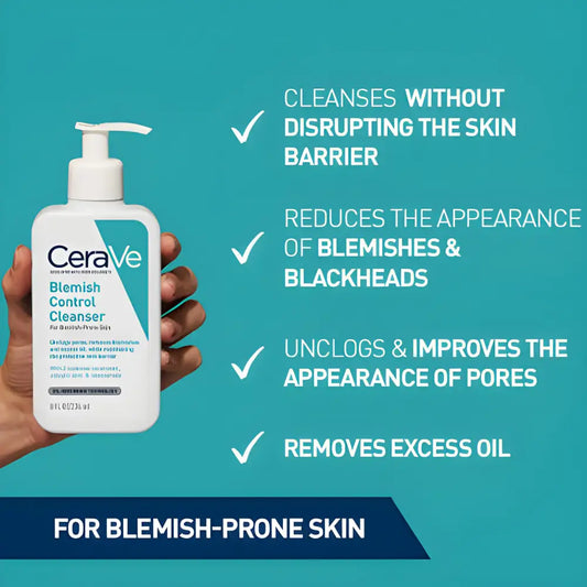 Cerave Blemish Control Cleanser - face cleanser