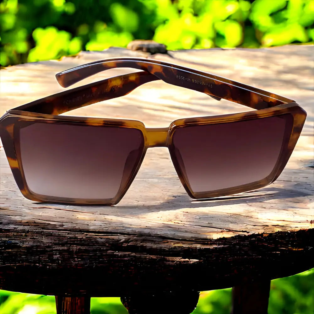 Chanel Sunglasses With Leather Case & Box - sunglasses