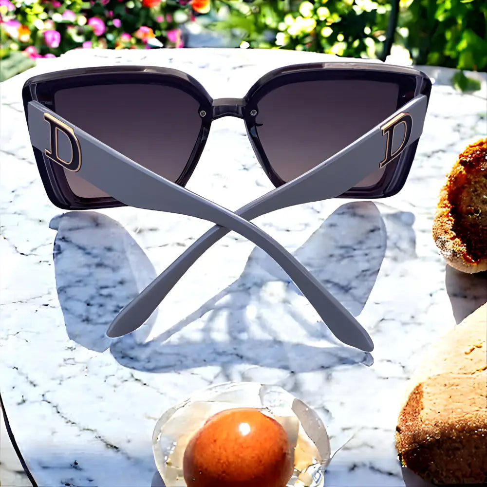 Dior Sunglasses With Leather Case & Box - sunglasses