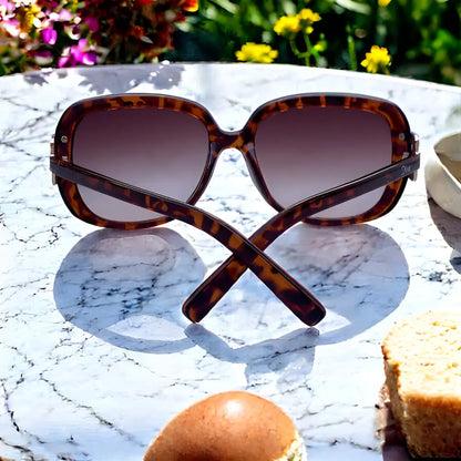 Dior Sunglasses With Leather Case & Box - sunglasses