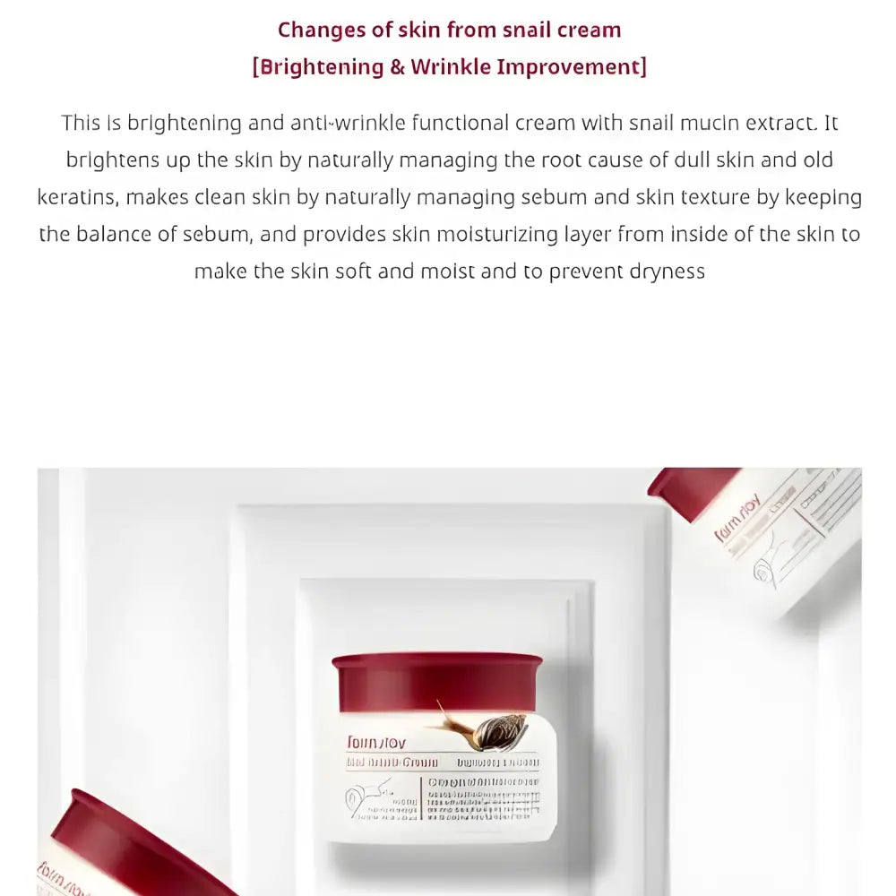 Farm Stay SNAIL Repair Cream