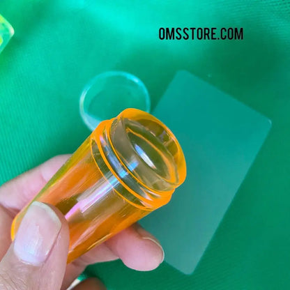 French Nail Art Stamper - Orange