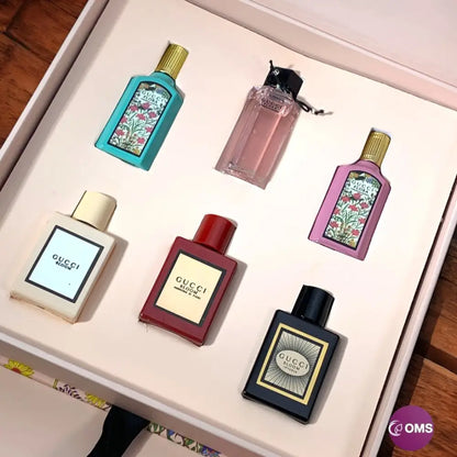 Gucci Perfume Set Of 6 (6×5ml) - perfume set