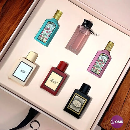 Gucci Perfume Set Of 6 (6×5ml) - perfume set