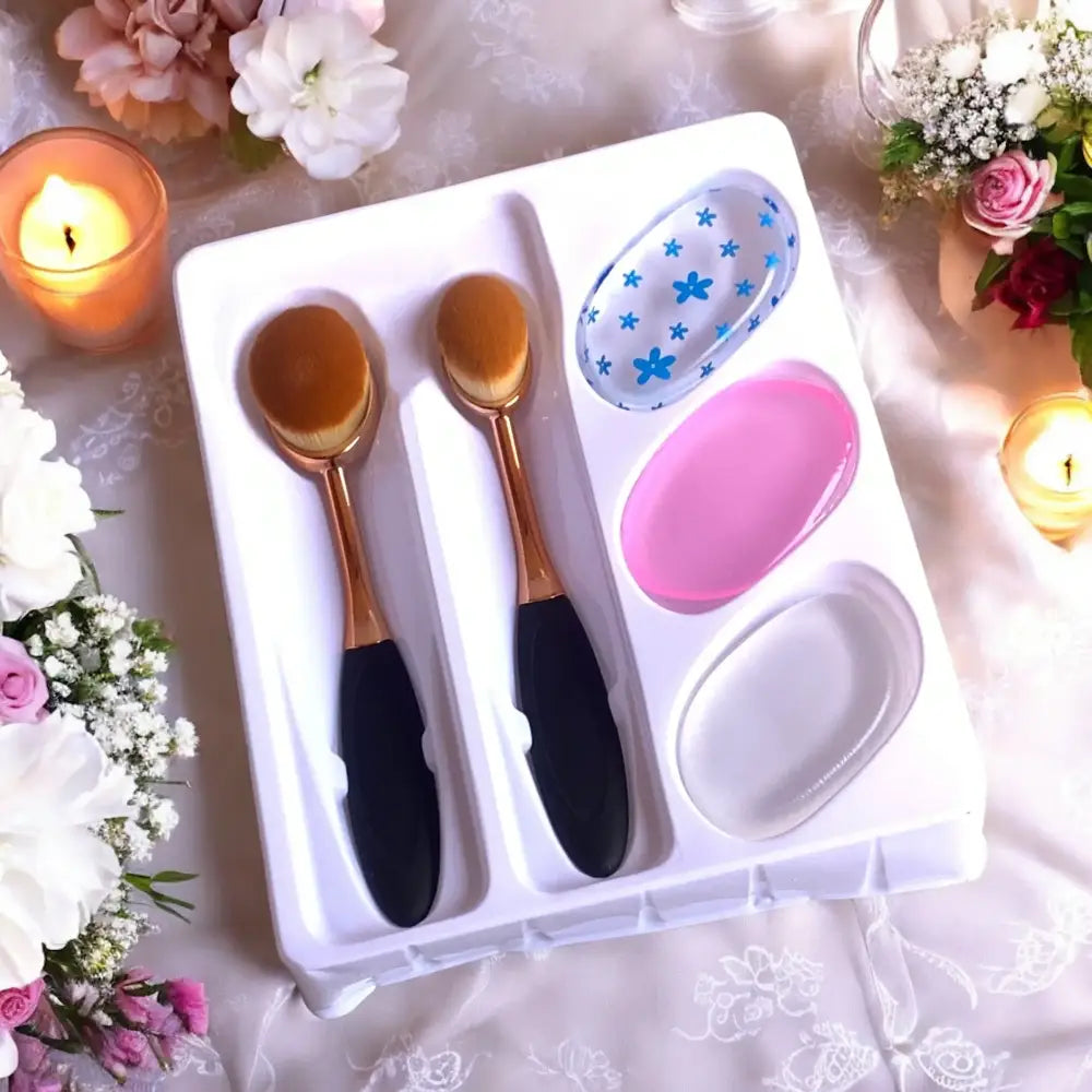 Huda Beauty Foundation Brush &  Blender Set