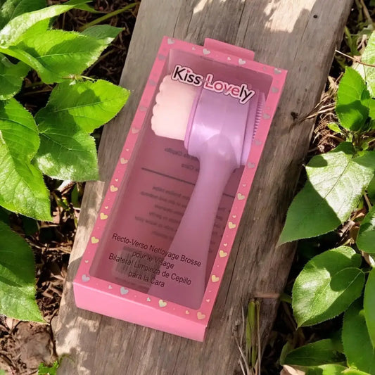 Kiss Lovely Facial Brush purple