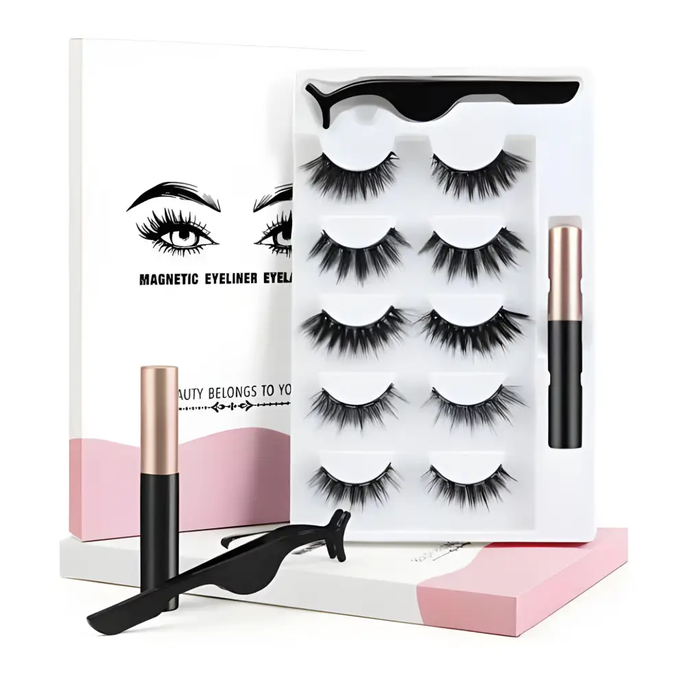 Magnetic Eyeliner Eyelashes Suit - Lashes