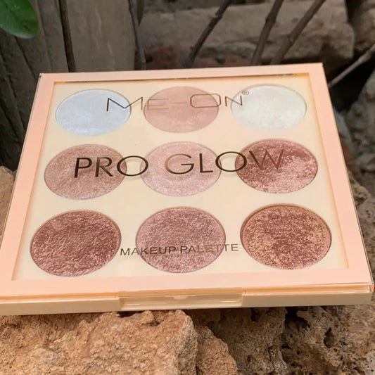 Me-On Pro Gold Highlighter Palette - Eyeshadow palette