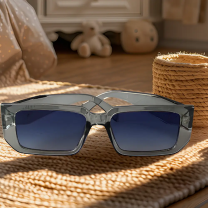 Prada Sunglasses With Leather Case & Box - sunglasses