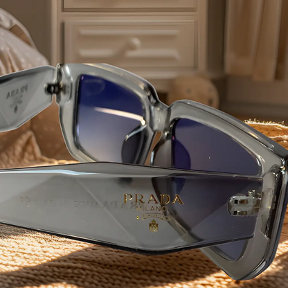 Prada Sunglasses With Leather Case & Box - sunglasses