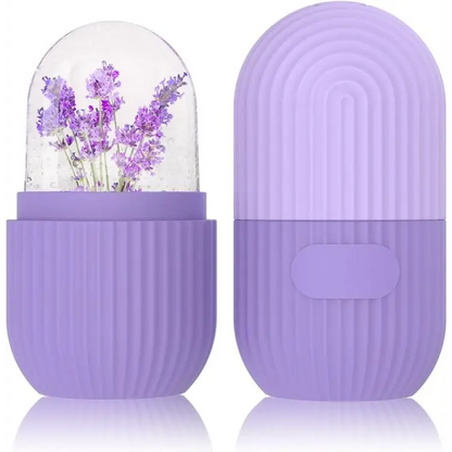 Silicon Face Ice Roller - Purple - Ice roller