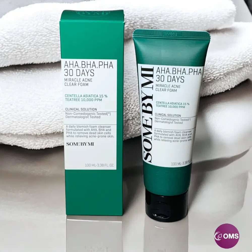 Some By MI AHA.BHA.PHA Miracle Acne Clear Foam Face Cleanser - acne cleanser