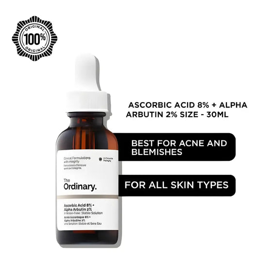 THE ORDINARY ASCORBIC ACID 8% + ALPHA ARBUTIN 2% - skincare