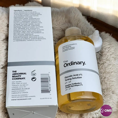 The Ordinary Glycolic Acid 7% Toner - skincare