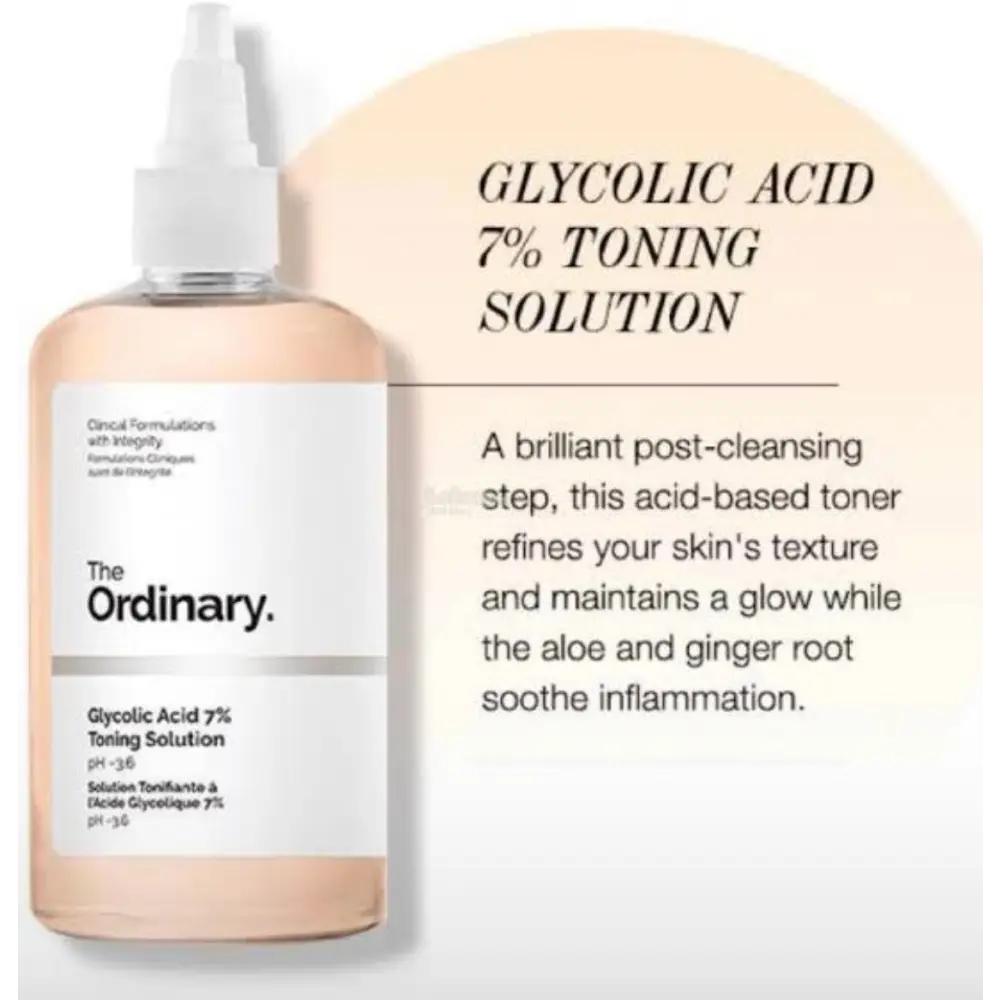 The Ordinary Glycolic Acid 7% Toner - skincare